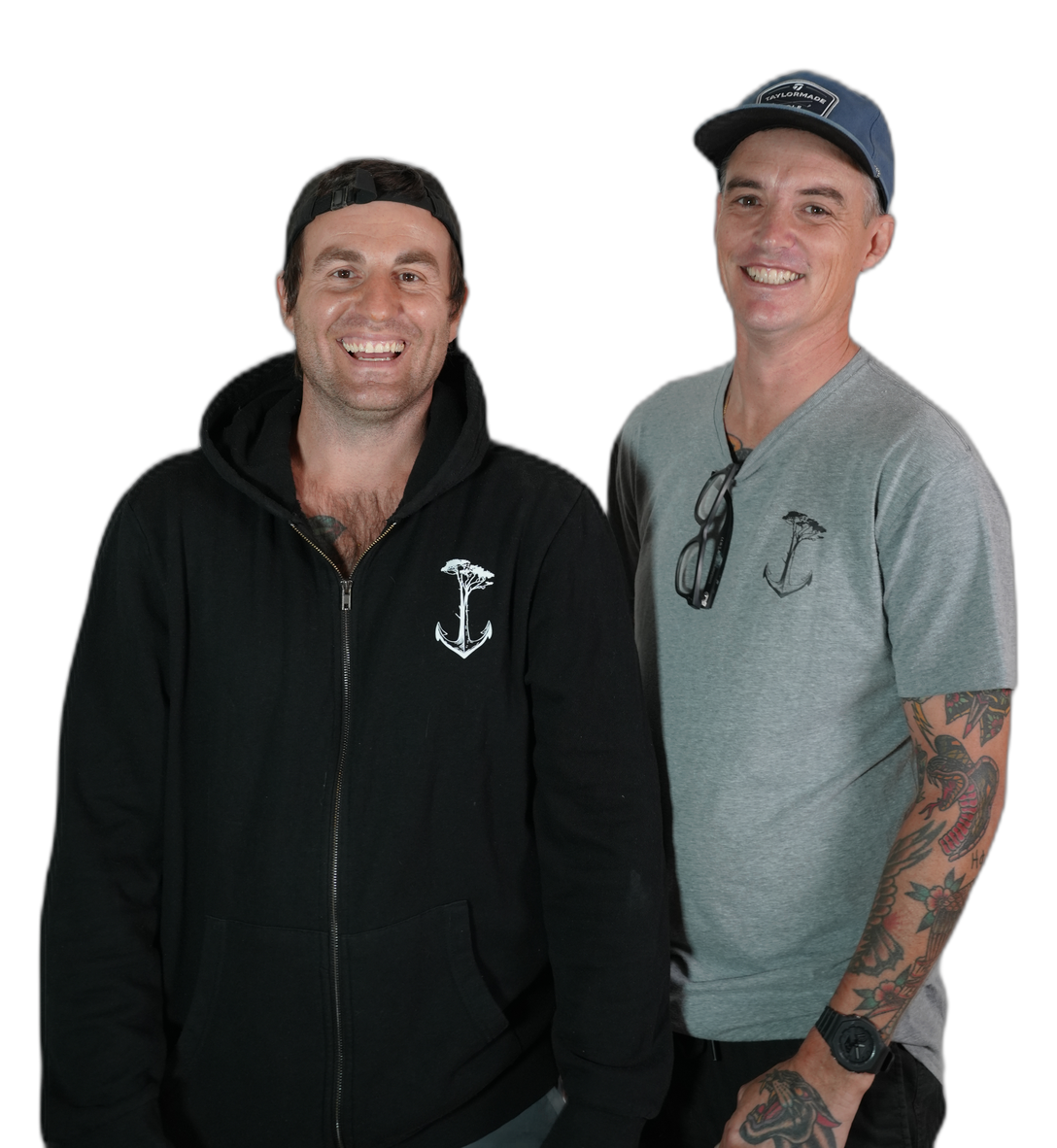 Mike and Graham, co-founders of Anchored Interiors